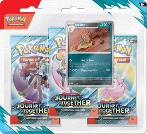 POKÉMON TCG Scarlet & Violet Journey Together Three Booster Blister