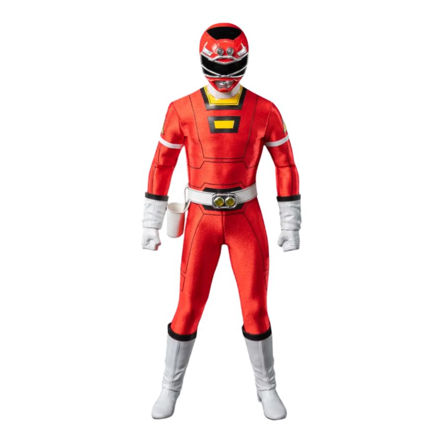 Threezero Power Rangers Turbo Red Turbo Ranger FigZERO 1:6 Scale Actio ...