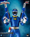 Threezero Power Rangers Turbo Blue Turbo Ranger FigZERO 1:6 Scale Action Figure
