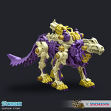 T-Spark Zoids X Monster Hunter Gatling Fox x Mitsune Buildable Model Kit