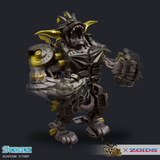 T-Spark Zoids X Monster Hunter Knuckle Kong x Seiten Buildable Model Kit
