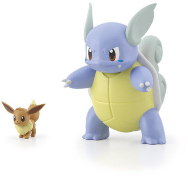 Bandai Pokemon Scale World 03 Eevee & Wartortle