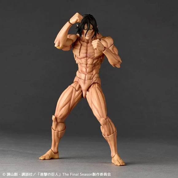 Kaiyodo Attack on Titan Amazing Yamaguchi Revoltech NR057 Attack Titan (Eren Yeager)