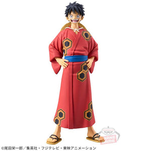 Banpresto One Piece DXF The Grandline Series Wano Country Monkey D. Luffy (Yukata Ver.)