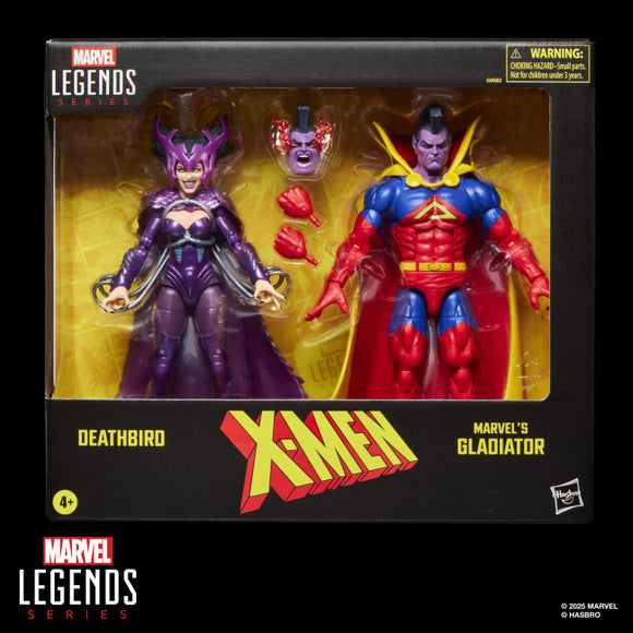 Hasbro Marvel Legends X-Men Deathbird & Marvel's Gladiator