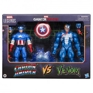 Marvel Legends Gamerverse Captain America vs Venom - PRE-ORDER