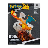 Jazwares Pokemon Select Deluxe Collector Light-Up Charizard Statue