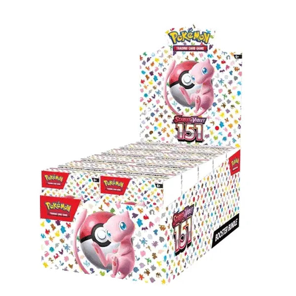 POKMON TCG Scarlet & Violet 151 Booster Bundle Set (Case) Angel Grove Toys & Collectables POKMON TCG Scarlet & Violet 151 Booster Bundle Set (Case) Angel Grove Toys & Collectables