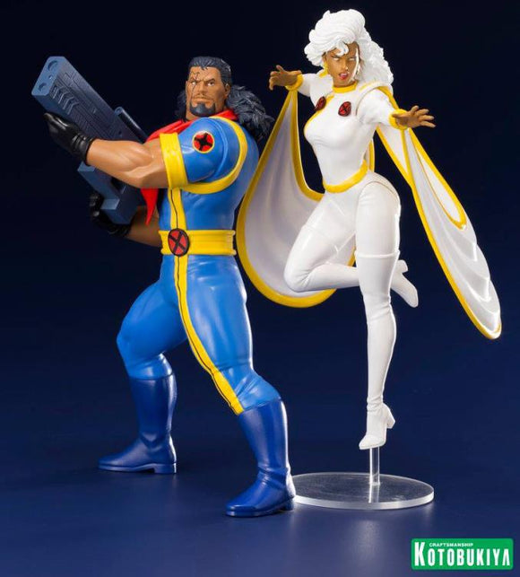 Kotobukiya Marvel X-Men '92 ArtFX+ Bishop & Storm Statue Two-Pack