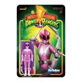 Super7 Mighty Morphin Power Rangers ReAction Pink Ranger Figure