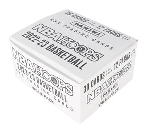 Panini 2022/23 NBA Hoops Basketball Jumbo Value 12-Pack Box