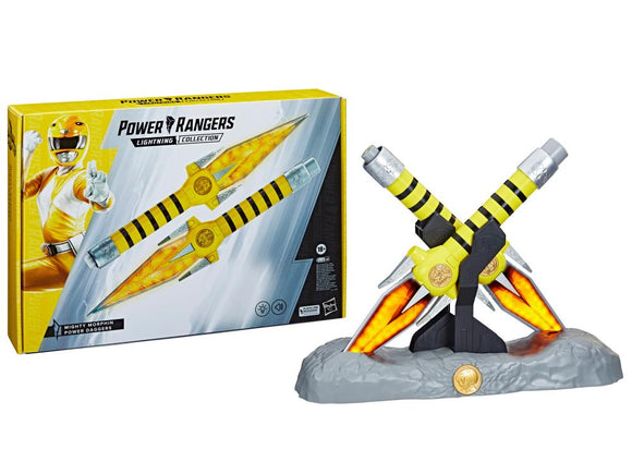 Hasbro Power Rangers Lightning Collection Mighty Morphin Yellow Ranger Power Daggers