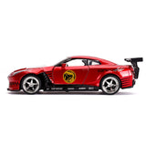 Jada 1:24 JDM Tuners - MMPR Red Ranger 2009 Nissan GT-R with figure