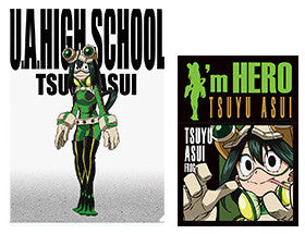 Bandai My Hero Academia - Ichiban Kuji - Hero Vs Villian - Prize I - Tsui Asui Folder/Sticker Set