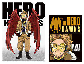 Bandai My Hero Academia - Ichiban Kuji - Hero Vs Villian - Prize I - Hawks Folder/Sticker Set