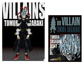 Bandai My Hero Academia - Ichiban Kuji - Hero Vs Villian - Prize I - Shigaraki Folder/Sticker Set