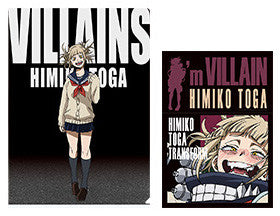 Bandai My Hero Academia - Ichiban Kuji - Hero Vs Villian - Prize I - Himiko Toga Folder/Sticker Set