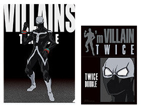 Bandai My Hero Academia - Ichiban Kuji - Hero Vs Villian - Prize I - Twice Folder/Sticker Set