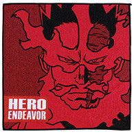 Bandai My Hero Academia - Ichiban Kuji - Hero Vs Villian - Prize J - Endeavor Mini Towel