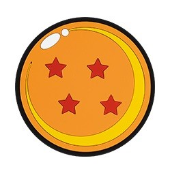 Bandai Dragon Ball Super - Ichiban Kuji - Back to Film - H Prize - Rubber Coaster 4 Star Dragonball