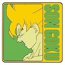 Bandai Dragon Ball Super - Ichiban Kuji - Back to Film - H Prize - Rubber Coaster Son Goku