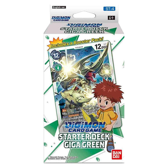 Bandai Digimon Card Game Series 04 Starter Display 04 Giga Green