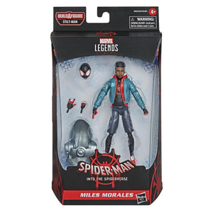 Hasbro Marvel Legends Spider-Man: Into the Spider-Verse Miles Morales (Stilt-Man BAF)