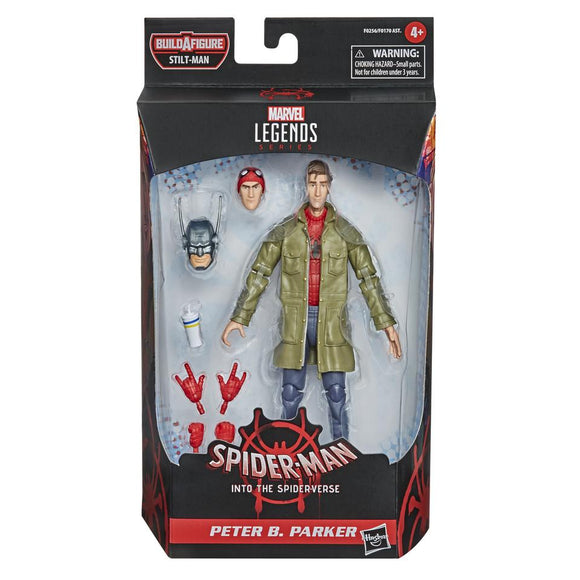 Hasbro Marvel Legends Spider-Man: Into the Spider-Verse Peter B. Parker (Stilt-Man BAF)