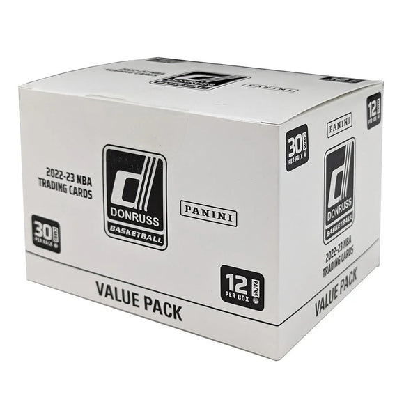 Panini 2022/23 NBA Donruss Basketball Value 12-Pack Box