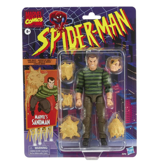 Hasbro Marvel Legends Retro Spider-Man Marvel's Sandman