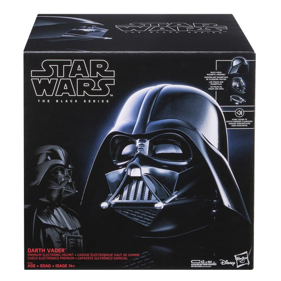 Hasbro Star Wars: The Black Series Darth Vader 1:1 Scale Wearable Helmet (Electronic)