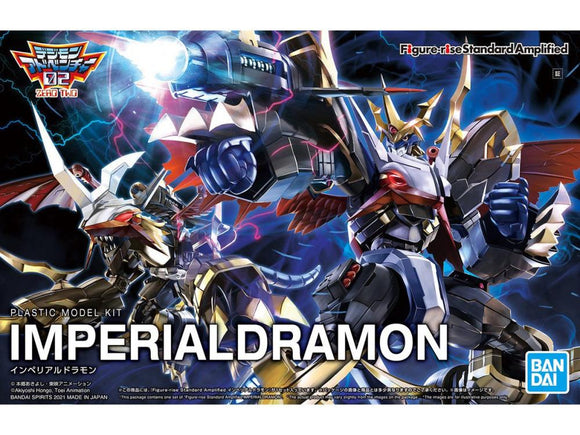 Digimon Adventure Figure-rise Standard Amplified Imperialdramon Model Kit