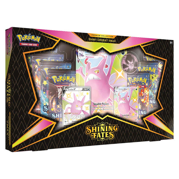 POKÉMON TCG Shining Fates – Crobat VMAX Premium Collection