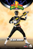Threezero Mighty Morphin Power Rangers FigZero Black Ranger 1/6 Scale Figure