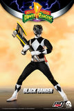 Threezero Mighty Morphin Power Rangers FigZero Black Ranger 1/6 Scale Figure