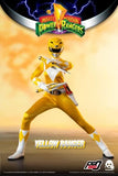 Threezero Mighty Morphin Power Rangers FigZero Yellow Ranger 1/6 Scale Figure
