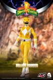 Threezero Mighty Morphin Power Rangers FigZero Yellow Ranger 1/6 Scale Figure