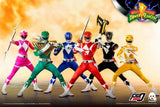 Threezero Mighty Morphin Power Rangers FigZero Core Rangers & Green Ranger 1/6 Scale Figure 6-Pack