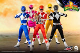 Threezero Mighty Morphin Power Rangers FigZero Core Rangers & Green Ranger 1/6 Scale Figure 6-Pack