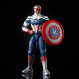 Hasbro Marvel Legends Disney Plus Captain America Wave Set of 7 figures (Captain America Flight Gear BAF)