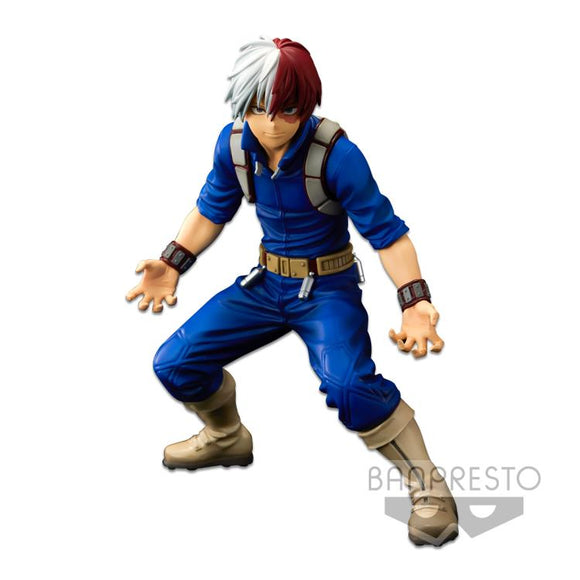 Banpresto My Hero Academia World Figure Colosseum Super Master Stars Piece Shoto Todoroki (The Brush)