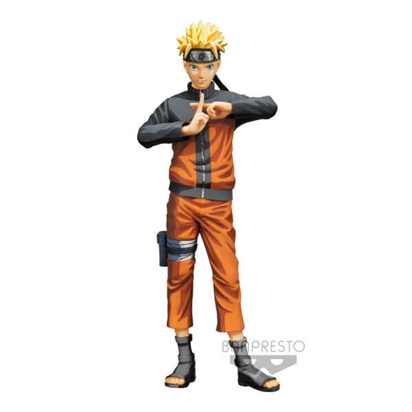 Banpresto Naruto: Shippuden Grandista Nero Manga Dimensions Naruto Uzumaki