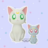 Banpresto Sailor Moon Cosmos Sofvimates Artemis & Diana
