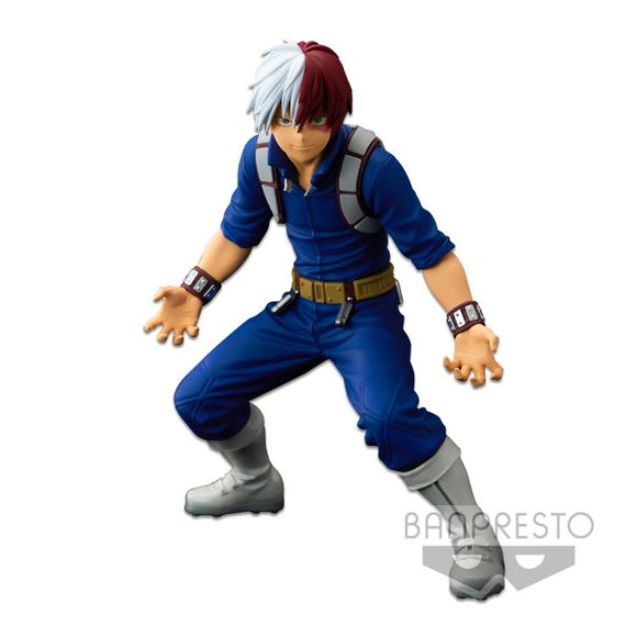 Banpresto My Hero Academia World Figure Colosseum Super Master Stars Piece Shoto Todoroki (The Anime)