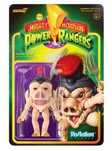 Super7 Mighty Morphin Power Rangers ReAction Pudgy Pig Figure
