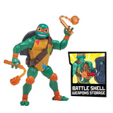 Playmates Rise of the Teenage Mutant Ninja Turtles Battle Shell Michelangelo