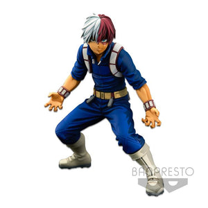 Banpresto My Hero Academia World Figure Colosseum Super Master Stars Piece Shoto Todoroki (Two Dimensions)