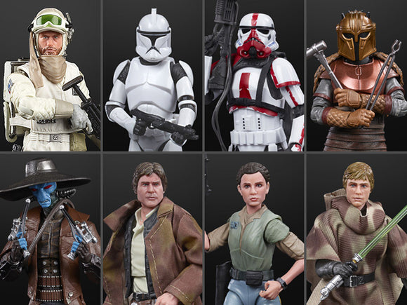 Hasbro Star Wars Black Series Wave 37 - Set of 8 Figures