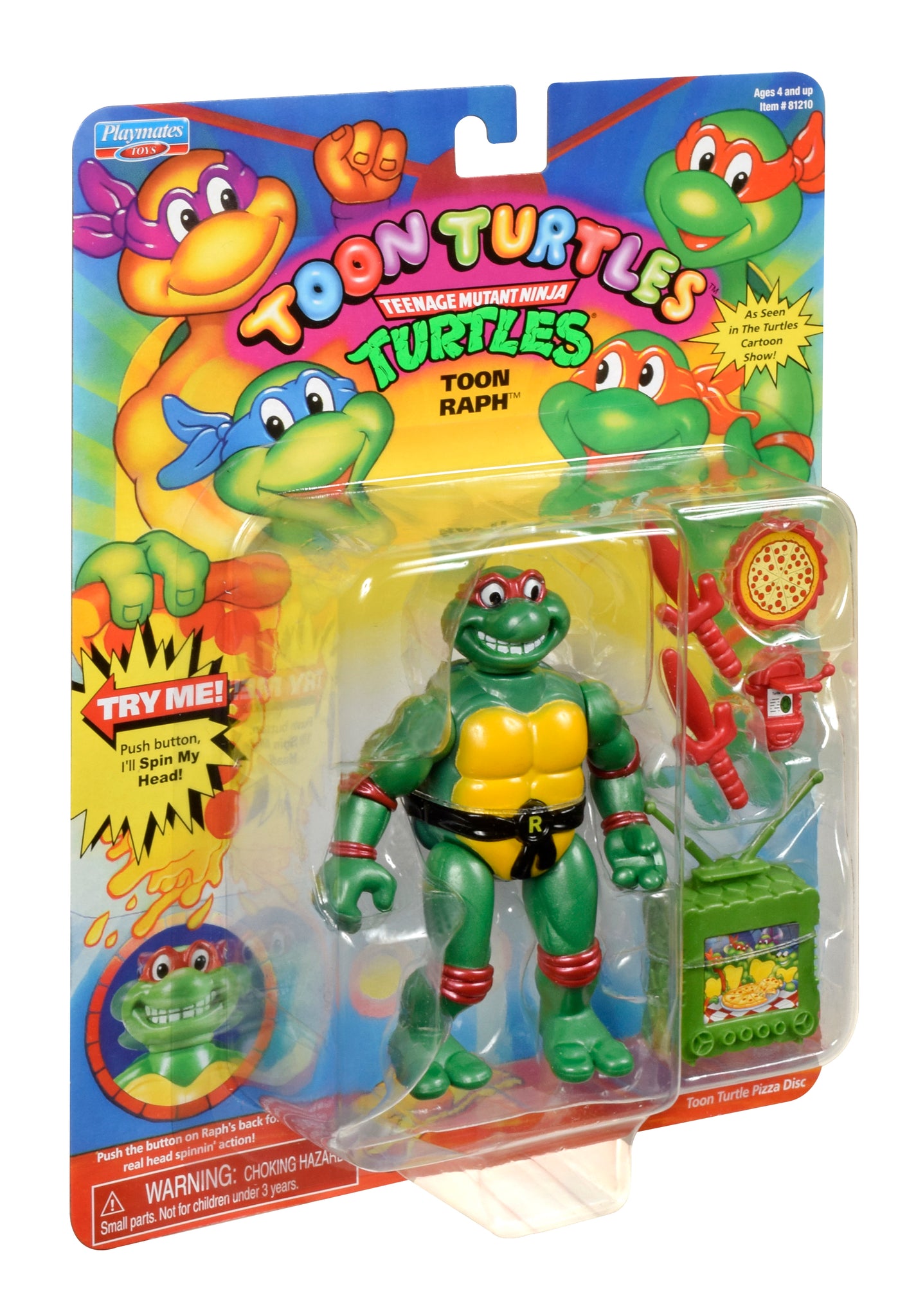 Teenage Mutant Ninja Turtles: Classic 4 Turtles 4-Pack Figure Bundle by  Playmates Toys