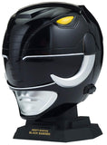 Bandai Mighty Morphin Power Rangers Legacy Black Ranger 1:4 Scale Helmet Replica